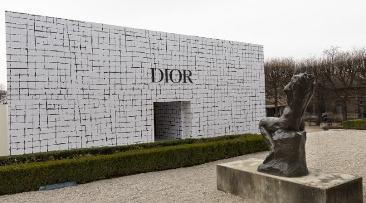 decor dior musee rodin paris 2024